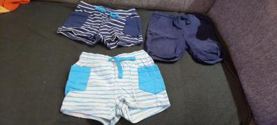 3x chlapecké kraťasy značky Baby, vel. 92.
