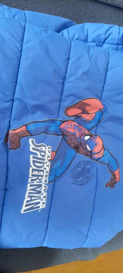 chlapecká zimní bunda spideman, vel. 128 značky C&A.