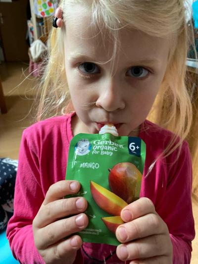 Recenze z kampaně Nejpřísnější testeři hodnotí ovocné kapsičky GERBER Organic