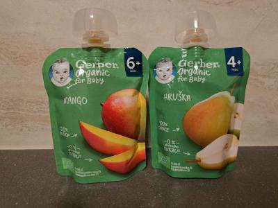 Recenze z kampaně Nejpřísnější testeři hodnotí ovocné kapsičky GERBER Organic