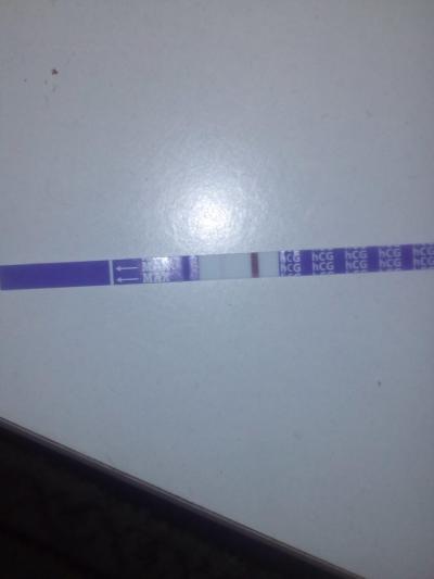 Testování a těhotenský test | 2 dny po spineni jeden den pred ms