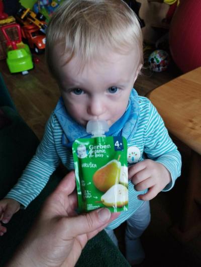 Recenze z kampaně Nejpřísnější testeři hodnotí ovocné kapsičky GERBER Organic