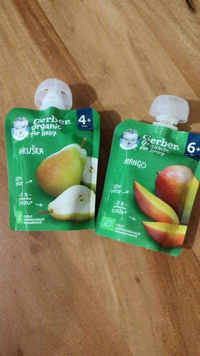 Recenze z kampaně Nejpřísnější testeři hodnotí ovocné kapsičky GERBER Organic