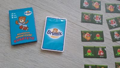 Stolní hry, 2 ks - Brumíkovo kvarteto, McDonald´s domino