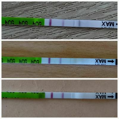 Testování a těhotenský test | Pozitivní pepino test v limitu