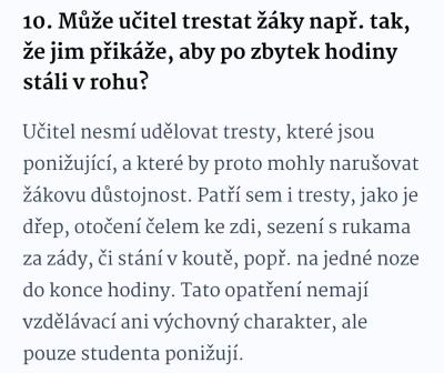 Školky a školy | Příliš přísná učitelka