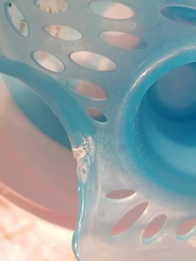 Dětské nádobí | Parní sterilizátor rozpekl plast
