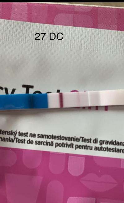 Testování a těhotenský test | Druhá čárka nezesílila