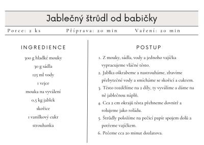 Vaříme, pečeme, konzervujeme | Těsto na jablečný štrůdl