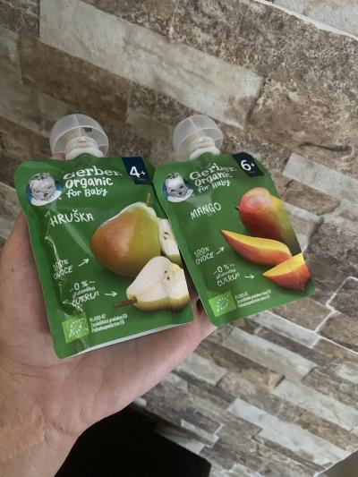Recenze z kampaně Nejpřísnější testeři hodnotí ovocné kapsičky GERBER Organic