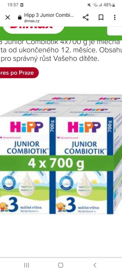 Kojení a UM | Produkty Hipp UM 3