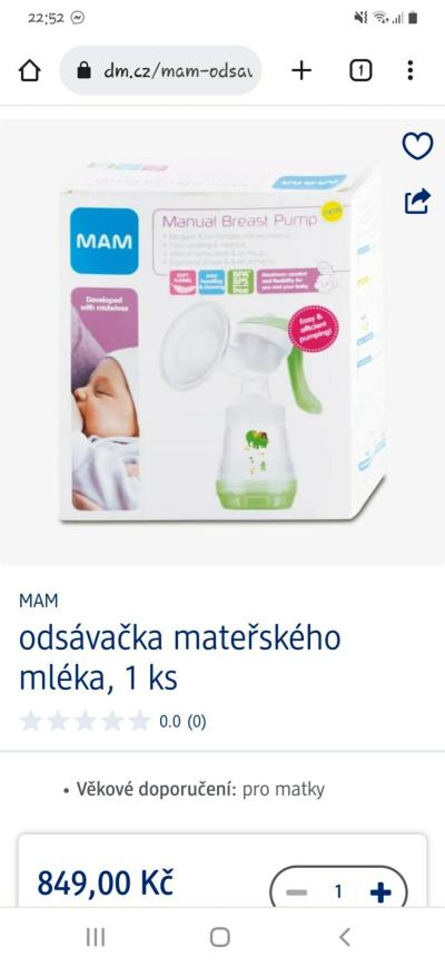 Miminko | Odsávačka od MAM