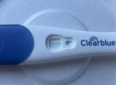 Testování a těhotenský test | Clearblue nejasný test +