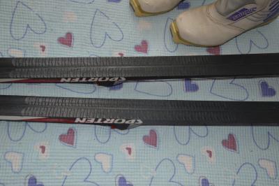 dětské běžky se šupinami 140cm boty sns vel. 36