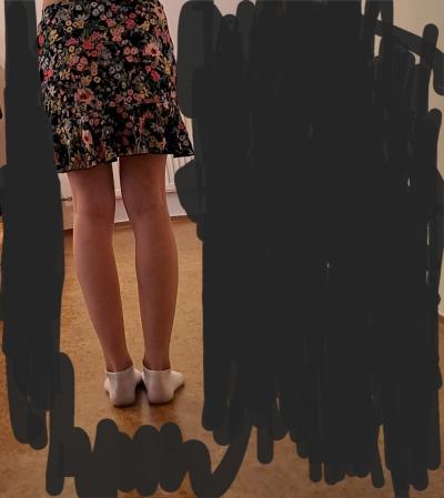 Jak obléct? | Sukně pro hodně hubene nohy