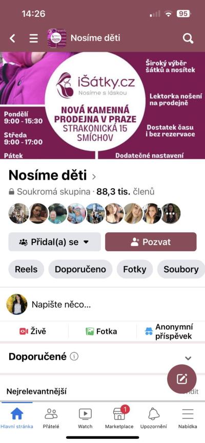 Nošení dětí: nosítka, šátky a vše okolo | Nosítko od 3-3,5 kg co nejvíce.