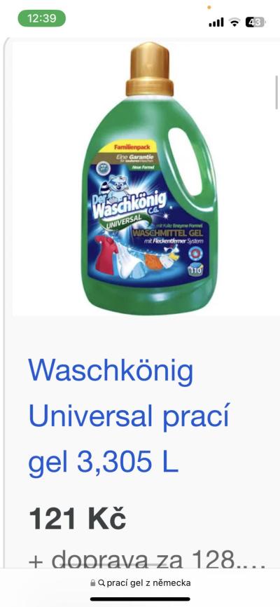 Nakupujeme - obchody, reklamace | Kde koupím prací gel