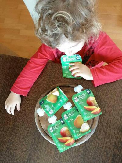 Recenze z kampaně Nejpřísnější testeři hodnotí ovocné kapsičky GERBER Organic