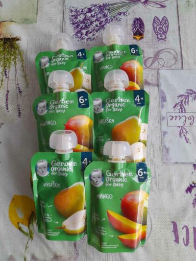 Recenze z kampaně Nejpřísnější testeři hodnotí ovocné kapsičky GERBER Organic