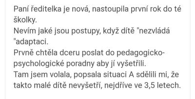 Školky a školy | MŠ prosím o radu