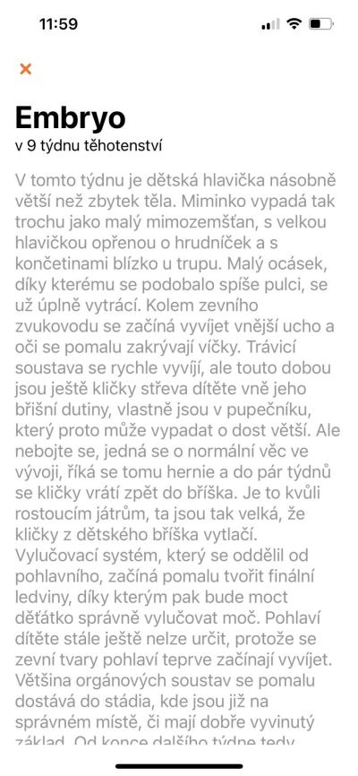 Těhotenství | TP září 2023