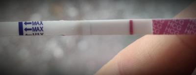 Testování a těhotenský test | 10 dpo, duch?