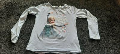 dívčí tričko H&M, vel. 134. Flíčky vyfocené.