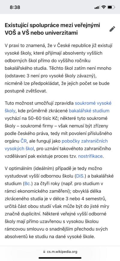 Zaměstnání | Jak dodělat Bc. Když jsem Dis.