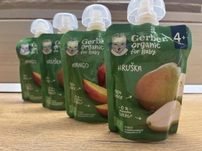 Recenze z kampaně Nejpřísnější testeři hodnotí ovocné kapsičky GERBER Organic