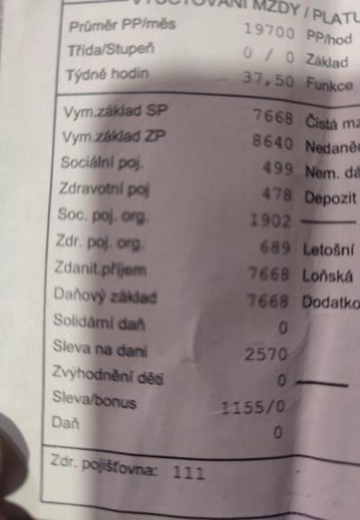 Daňové přiznání | Daně a RP