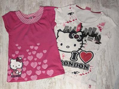 2 x tričko Hello Kitty