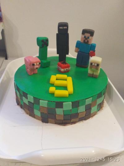Vše možné | Dort Minecraft
