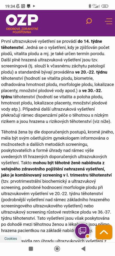 Těhotenství | TP prosinec 2023