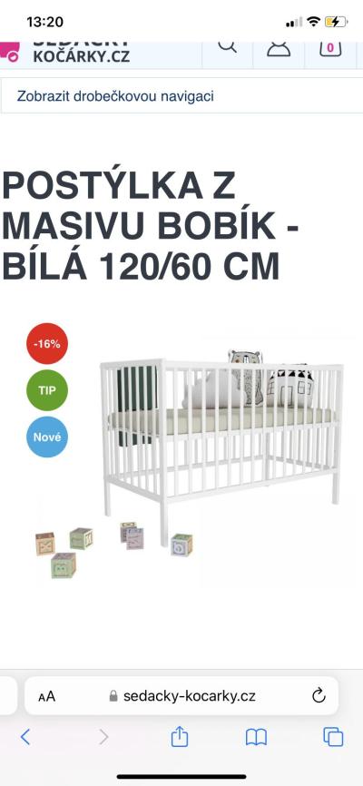 Výbavička různé | Postýlka bobík