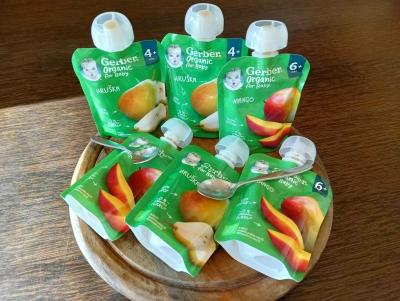 Recenze z kampaně Nejpřísnější testeři hodnotí ovocné kapsičky GERBER Organic