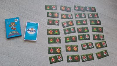 Stolní hry, 2 ks - Brumíkovo kvarteto, McDonald´s domino