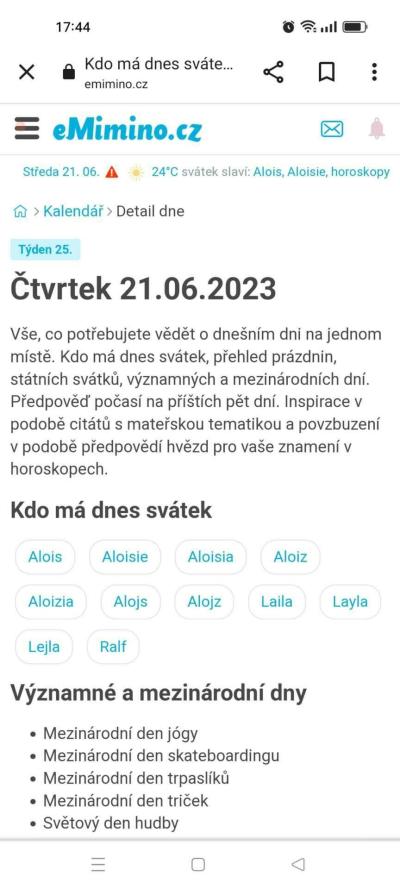Dotazy pro adminy | Chyba v Matrixu /e-miminu/