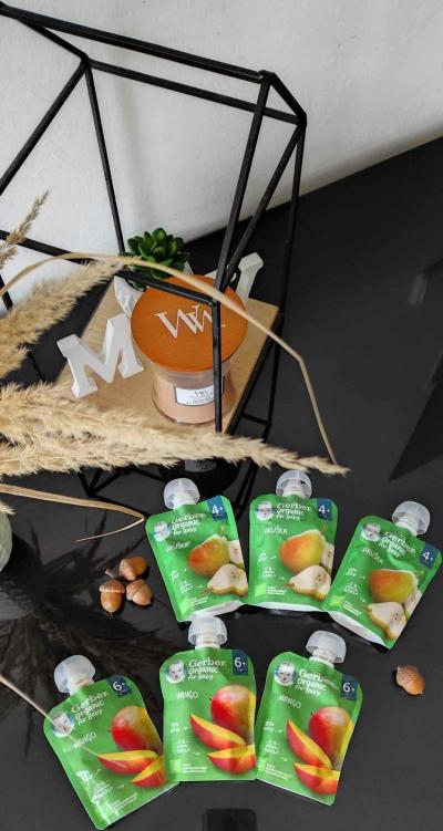Recenze z kampaně Nejpřísnější testeři hodnotí ovocné kapsičky GERBER Organic