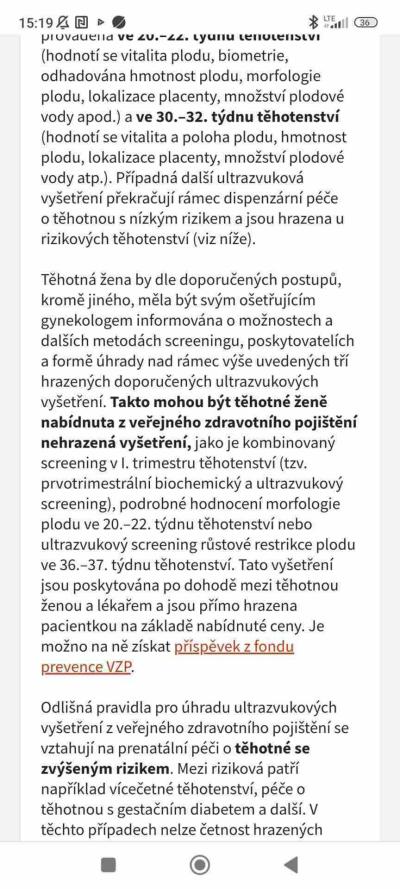 Těhotenství | TP prosinec 2023