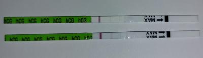 Testování a těhotenský test | 13 DPO test po ovitrelle