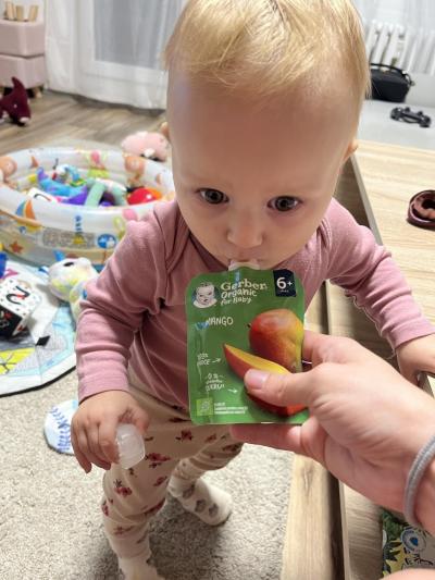 Recenze z kampaně Nejpřísnější testeři hodnotí ovocné kapsičky GERBER Organic