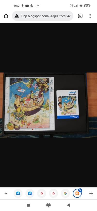 Tvoříme a zpíváme s dětmi | Unicef puzzle
