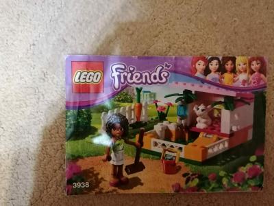Lego Friends 3938 Andrea a její králíkárna