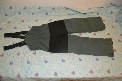 128 zimní lyžařská bunda oteplené kalhoty