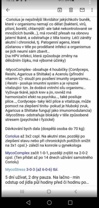 Gynekologické potíže | Hpv a isoprinosine