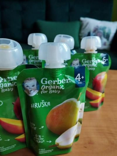 Recenze z kampaně Nejpřísnější testeři hodnotí ovocné kapsičky GERBER Organic