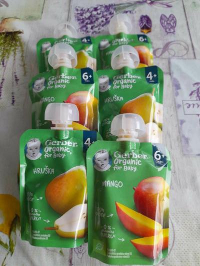 Recenze z kampaně Nejpřísnější testeři hodnotí ovocné kapsičky GERBER Organic