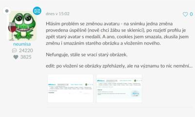 Dotazy pro adminy | Chyba v Matrixu /e-miminu/