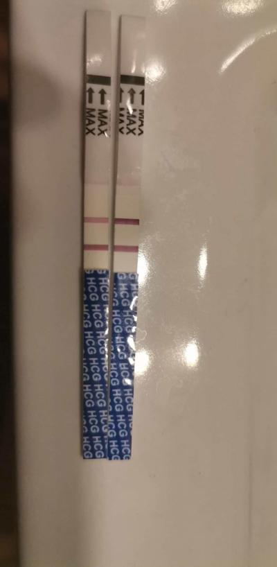 Testování a těhotenský test | Slabnsi čárka na tt