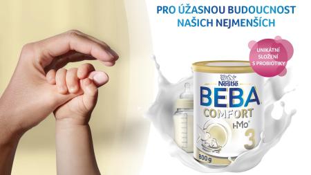 Zasoutěžte si o měsíční zásobu oblíbeného dětského mléka BEBA COMFORT 3